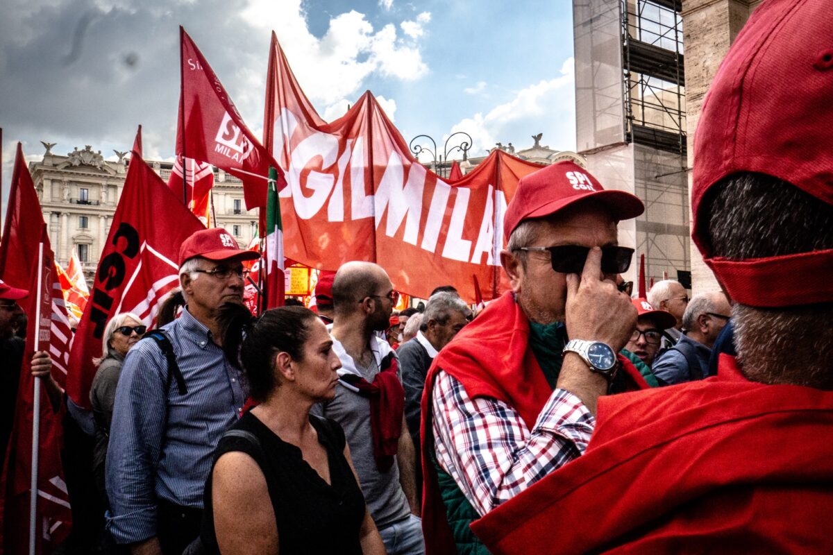 CGIL e UIL scioperi di 8 ore e manifestazioni