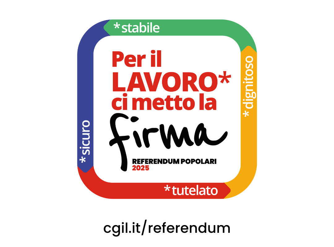 Referendum Popolari, per il Lavoro ci metto la Firma